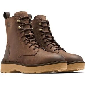 SOREL Men's Hi-Line Waterproof Lace Boots​​ -  Fallen Velvet Tan Men’s 11.5